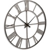 image:imageSignature Design by Ashley Large Silver Roman Numeral Wall Clock 36 InchSliver