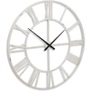 image:imageSignature Design by Ashley Large Silver Roman Numeral Wall Clock 36 InchWhite