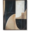 image:imageSignature Design by Ashley Neutral Modern 40x50 Framed Abstract Wall Art