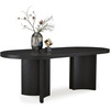 image:imageSignature Design by Ashley Rowanbeck Minimalist Dining Table for 8 People Black