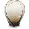 image:imageSignature Design by Ashley Sculptural Amber Brown Glass Flower Vase