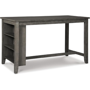image:imageSignature Design by Ashley 1Piece Counter Height Dining Table 60InchGraywash