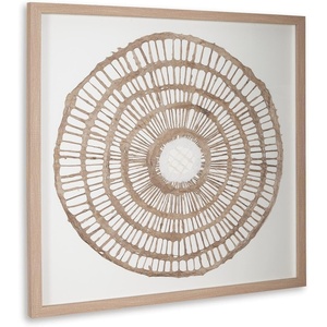 image:imageSignature Design by Ashley 38 Geometric Wood Framed Paper Wall Art