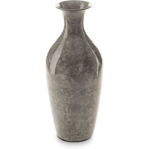 image:imageSignature Design by Ashley Brockwich Traditional 12 Inch HighGloss Vase Gray