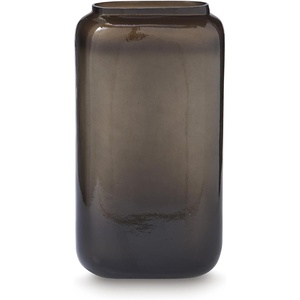 image:imageSignature Design by Ashley Brown Square Glass Vase Gray amp GoldGray  Gold
