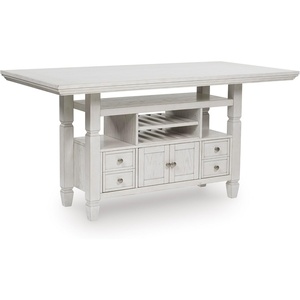 image:imageSignature Design by Ashley Counter Height Dining Extension Table TrestleAntique White