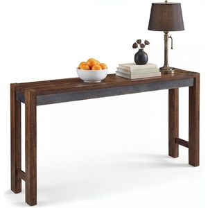 image:imageSignature Design by Ashley Counter Height Dining Table 72in Behind CouchBrown