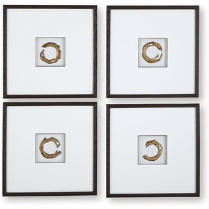 image:imageSignature Design by Ashley Dallbourne 4Piece Framed Abstract Wall Art
