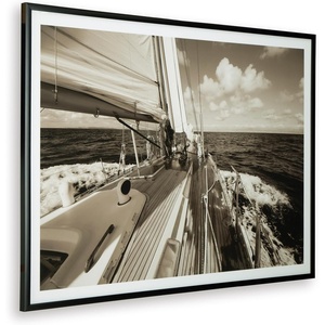 image:imageSignature Design by Ashley Framed Coastal Large Living Room Wall Art 63x47