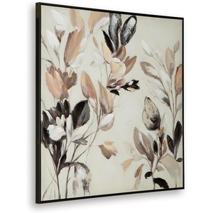 image:imageSignature Design by Ashley Framed Flower Oversized Canvas Wall Art