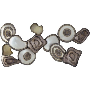 image:imageSignature Design by Ashley Large Abstract Metal Wall Art