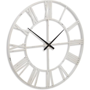 image:imageSignature Design by Ashley Large Silver Roman Numeral Wall Clock 36 InchWhite