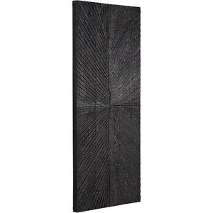 image:imageSignature Design by Ashley Lenora Large Wood Sunburst Wall Art Black