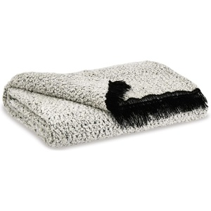 image:imageSignature Design by Ashley Leonita Coastal Throw Black ampWhite