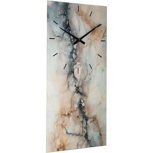 image:imageSignature Design by Ashley Modern Black and Gold Rectangular Wall ClockLight Brown  Light Gray