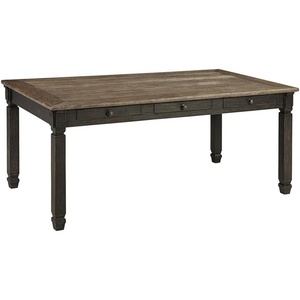 image:imageSignature Design by Ashley Rectangular Farmhouse Dining Table 6 DrawersAlmost Black