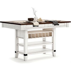 image:imageSignature Design by Ashley Valebeck Counter Height Dining Table Storage