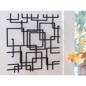 image:imageSignature Design by Ashley Wall Decor Geometric Metal Art Aadanton