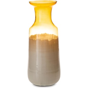 image:imageSignature Design by Ashley Wynburg Vase Enamel Glass Vase with HandPainted Ombre Finish for Faux and Dried Floral Arrangements 825 W x 825 D x 1888 H65 W x 65 D x 17 H