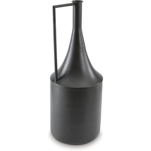 image:imageSignature Design by Ashley Zainforth Modern Indoor 20 Distressed Metal Tabletop Vase with Handle Dark Brown20
