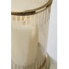 image:imageSignature Design by Ashley Aavinson Traditional 1188 Glass Candle Holder Metallic amp Clear8W x 8D x 12H