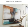 image:imageSignature Design by Ashley Brunonia Modern Framed Wall Art 47 x 71 Inches Green Orange amp Black