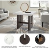 image:imageSignature Design by Ashley Burkhaus End Table Marble and Wood