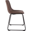 image:imageSignature Design by Ashley Centiar 24 Counter Height Modern Bucket Barstool Set of 2 Brown amp Mid Century Centiar Dining Bucket Chair Set of 2 Black and Brown