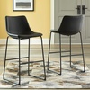 image:imageSignature Design by Ashley Counter Height Bar Stools Set of 2 BrownBlack