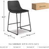 image:imageSignature Design by Ashley Counter Height Bar Stools Set of 2 BrownBlack