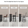 image:imageSignature Design by Ashley Counter Height Bar Stools Set of 2 BrownBrown