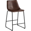 image:imageSignature Design by Ashley Counter Height Bar Stools Set of 2 BrownBrown