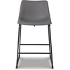 image:imageSignature Design by Ashley Counter Height Bar Stools Set of 2 BrownGrey