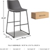 image:imageSignature Design by Ashley Counter Height Bar Stools Set of 2 BrownGrey