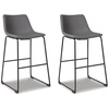 image:imageSignature Design by Ashley Counter Height Bar Stools Set of 2 BrownGrey