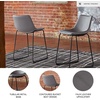 image:imageSignature Design by Ashley Counter Height Bar Stools Set of 2 BrownGrey