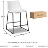 image:imageSignature Design by Ashley Counter Height Bar Stools Set of 2 BrownWhite