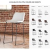 image:imageSignature Design by Ashley Counter Height Bar Stools Set of 2 BrownWhite