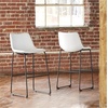 image:imageSignature Design by Ashley Counter Height Bar Stools Set of 2 BrownWhite