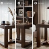 image:imageSignature Design by Ashley End Table Oversized Square Dark BrownDark Brown