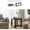 image:imageSignature Design by Ashley End Table Oversized Square Dark BrownDark Brown