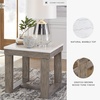 image:imageSignature Design by Ashley End Table Oversized Square Dark BrownTwo Tone