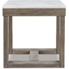 image:imageSignature Design by Ashley End Table Oversized Square Dark BrownTwo Tone