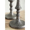 image:imageSignature Design by Ashley Eravell Casual Candle Holder Set for Pillar Candles Set of 3 Gray