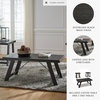 image:imageSignature Design by Ashley Farmhouse 3Piece Table Set Black WashBlack