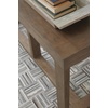 image:imageSignature Design by Ashley Faux Marble Coffee Table Set of 3 White amp GoldWhite