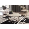 image:imageSignature Design by Ashley Faux Marble Coffee Table Set of 3 White amp GoldWhite