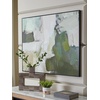 image:imageSignature Design by Ashley Large Framed Abstract Canvas Wall Art Green