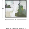 image:imageSignature Design by Ashley Large Framed Abstract Canvas Wall Art Green