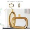 image:imageSignature Design by Ashley Large Gold Aluminum Geometric Vase10 W x 3 D x 22 H